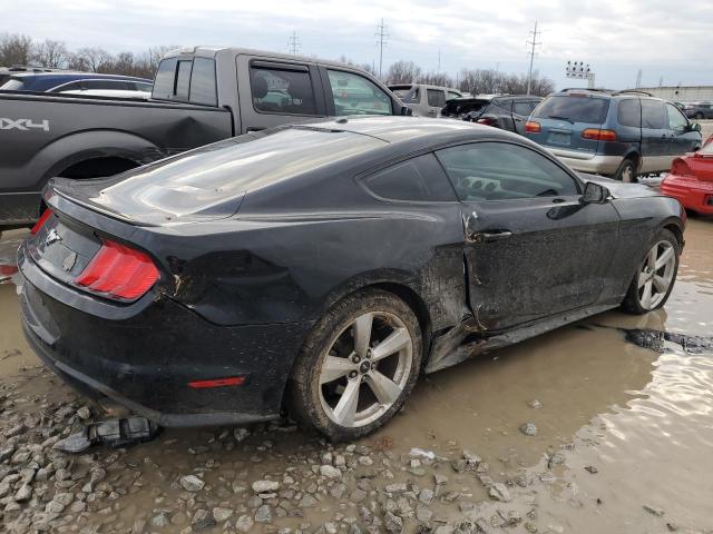 1FA6P8TH1J5110717 - 2018 FORD MUSTANG BLACK photo 3