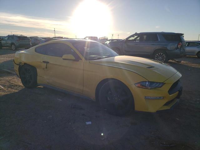 1FA6P8TH9J5117172 - 2018 FORD MUSTANG YELLOW photo 4