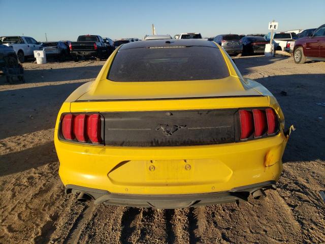 1FA6P8TH9J5117172 - 2018 FORD MUSTANG YELLOW photo 6