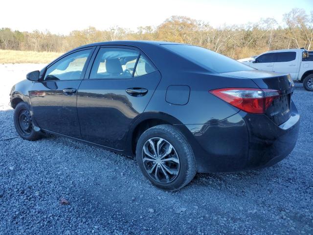 2T1BURHE2GC670117 - 2016 TOYOTA COROLLA L BLACK photo 2