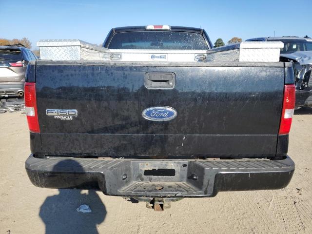 1FTRF122X5NA80217 - 2005 FORD F150 BLACK photo 6