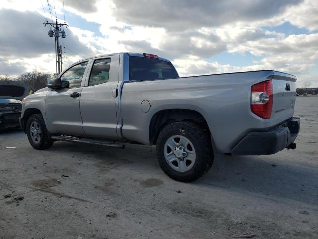5TFRM5F15EX077034 - 2014 TOYOTA TUNDRA DOUBLE CAB SR/SR5 SILVER photo 2