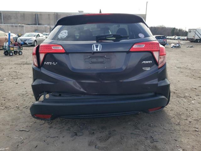 3CZRU6H56GM751488 - 2016 HONDA HR-V EX BLACK photo 6