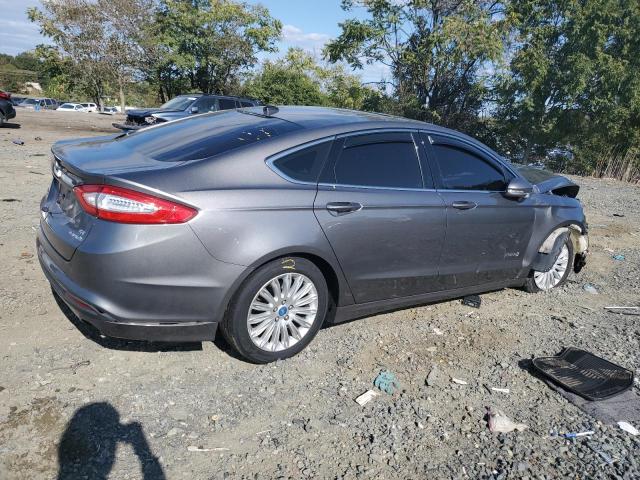 3FA6P0LU0DR197221 - 2013 FORD FUSION SE HYBRID GRAY photo 3