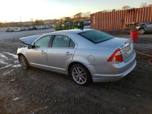 3FAHP0JA7CR178178 - 2012 FORD FUSION SEL SILVER photo 2