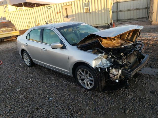 3FAHP0JA7CR178178 - 2012 FORD FUSION SEL SILVER photo 4