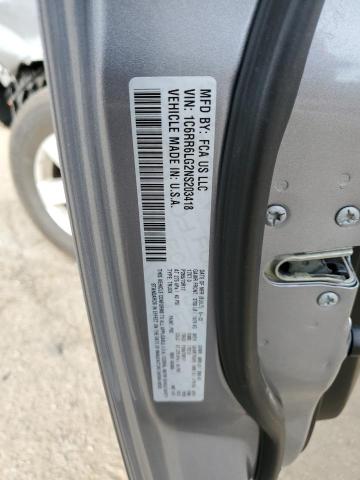 1C6RR6LG2NS203418 - 2022 RAM 1500 CLASS SLT 银色 照片 12