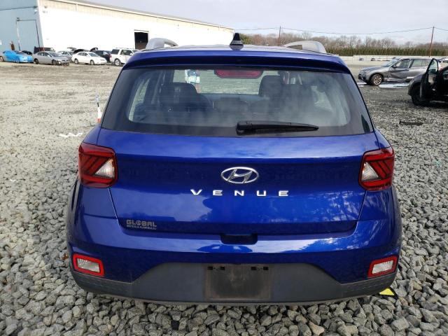 KMHRC8A33MU083648 - 2021 HYUNDAI VENUE SEL BLUE photo 6