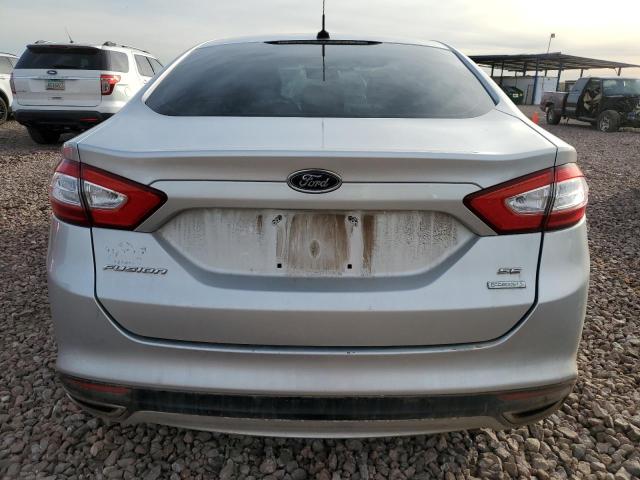 3FA6P0H96ER393864 - 2014 FORD FUSION SE SILVER photo 6