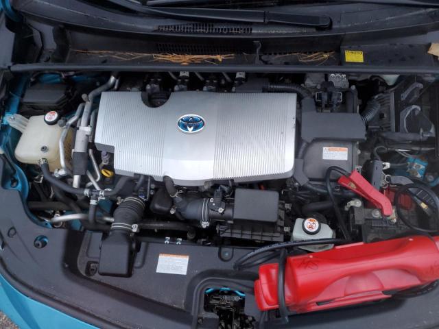 JTDKARFP9H3063736 - 2017 TOYOTA PRIUS PRIM ტურკოუსი ფოტო 11