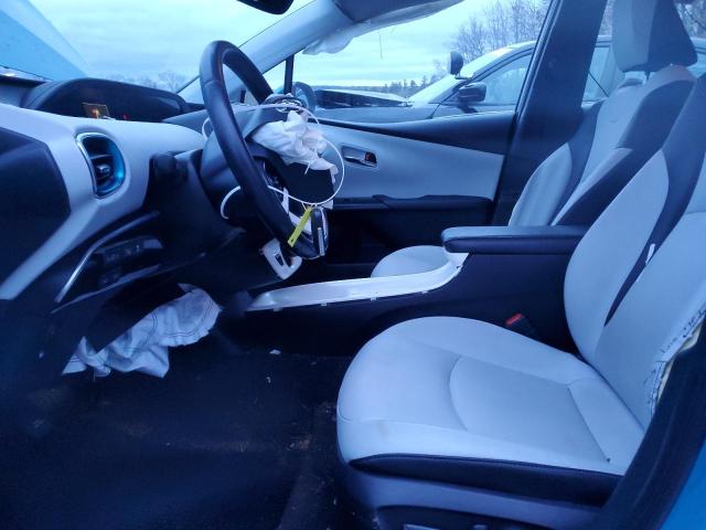 JTDKARFP9H3063736 - 2017 TOYOTA PRIUS PRIM ტურკოუსი ფოტო 7