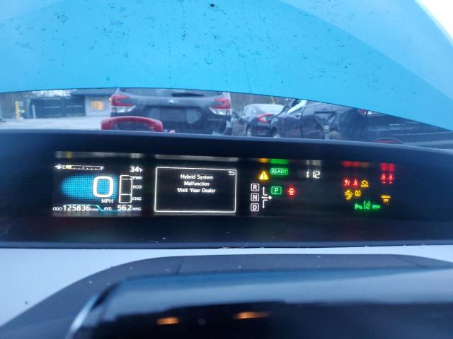 JTDKARFP9H3063736 - 2017 TOYOTA PRIUS PRIM ტურკოუსი ფოტო 9