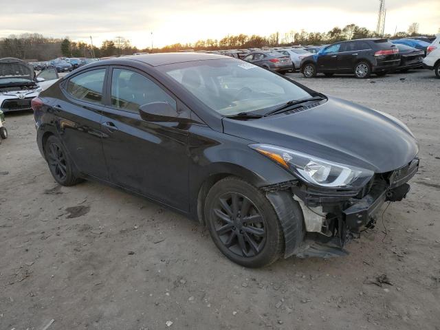 KMHDH4AE8FU263734 - 2015 HYUNDAI ELANTRA SE BLACK photo 4