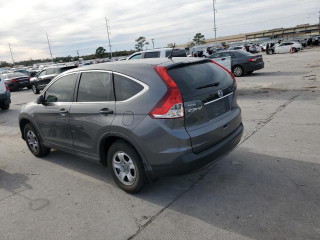 3CZRM3H37DG712903 - 2013 HONDA CR-V LX GRAY photo 2