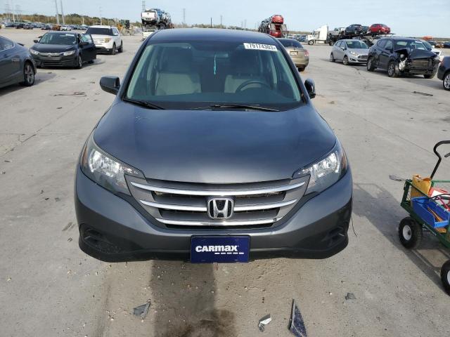 3CZRM3H37DG712903 - 2013 HONDA CR-V LX GRAY photo 5