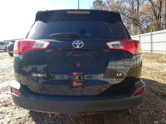 2T3ZFREV6FW176070 - 2015 TOYOTA RAV4 LE BLACK photo 6