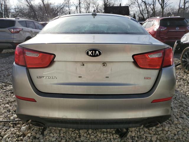 5XXGM4A74EG339145 - 2014 KIA OPTIMA LX SILVER photo 6