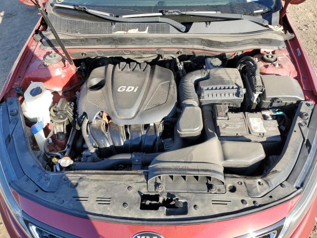 5XXGN4A75FG415311 - 2015 KIA OPTIMA EX BURGUNDY photo 11