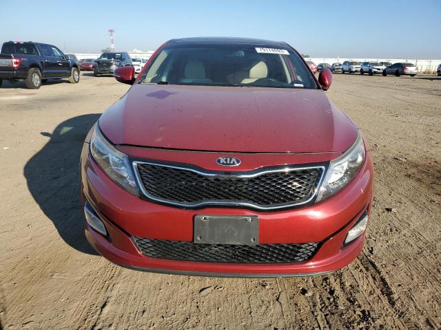 5XXGN4A75FG415311 - 2015 KIA OPTIMA EX BURGUNDY photo 5