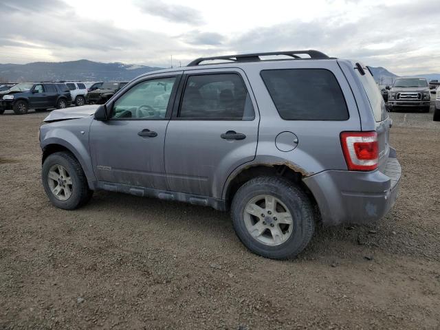 1FMCU931X8KB93196 - 2008 FORD ESCAPE XLT GRAY photo 2