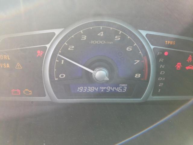 2HGFA1F97AH502781 - 2010 HONDA CIVIC EXL ვერცხლისფერი ფოტო 9