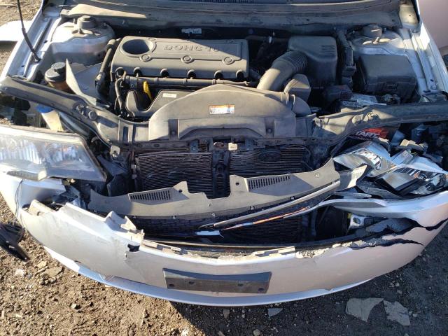 KNAFW4A37C5559624 - 2012 KIA FORTE SX SILVER photo 11