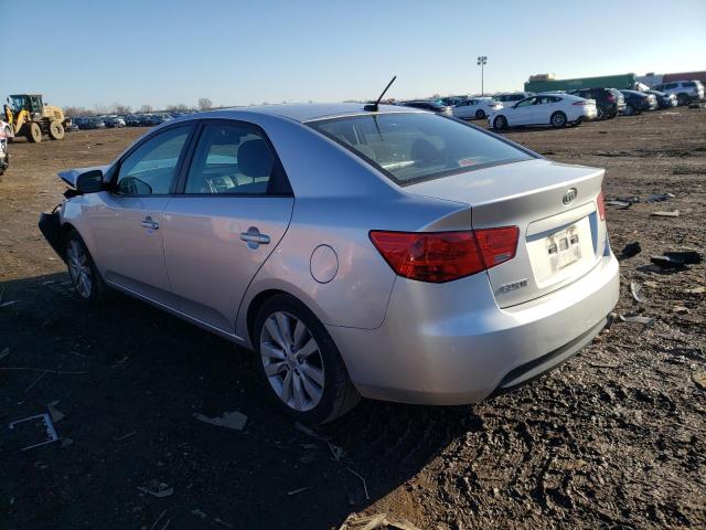 KNAFW4A37C5559624 - 2012 KIA FORTE SX SILVER photo 2