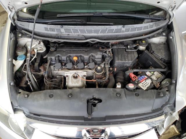 2HGFA16559H315855 - 2009 HONDA CIVIC LX SILVER photo 11