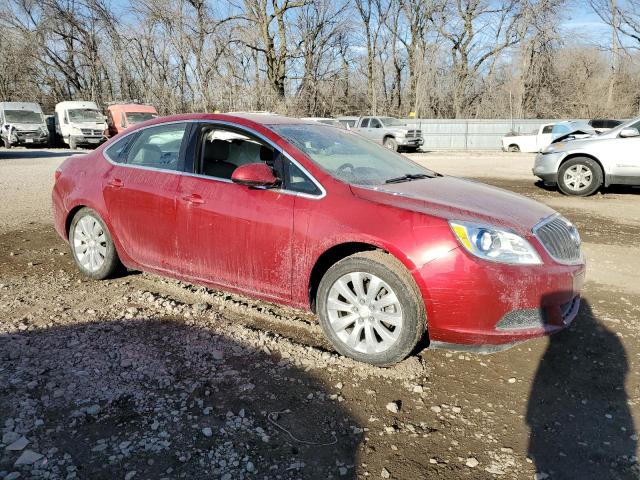 1G4PP5SK1F4149181 - 2015 BUICK VERANO RED photo 4