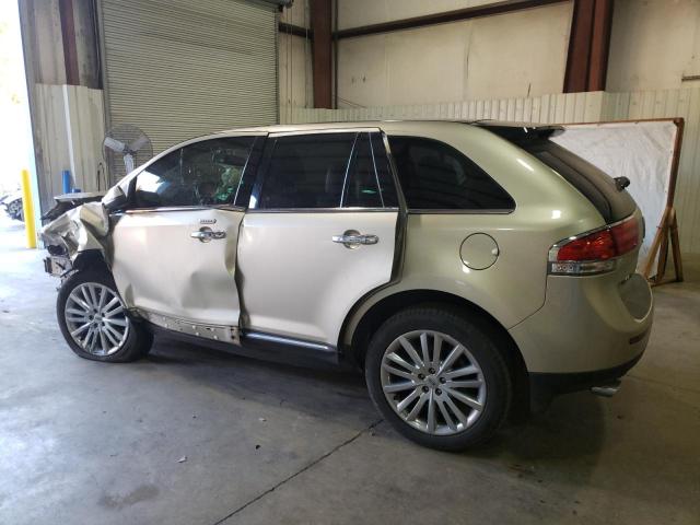 2LMDJ6JK0BBJ22876 - 2011 LINCOLN MKX GOLD photo 2