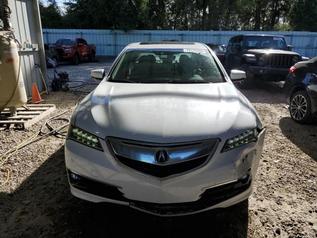 19UUB3F79FA006465 - 2015 ACURA TLX ADVANCE 白色 照片 5