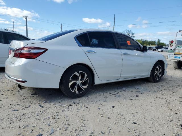 1HGCR2F35HA120576 - 2017 HONDA ACCORD LX WHITE photo 3