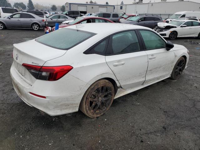 2HGFE2F5XPH511670 - 2023 HONDA CIVIC SPORT WHITE photo 3