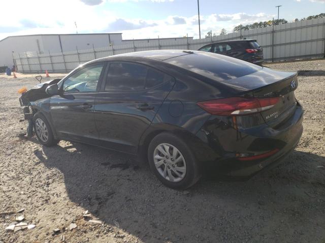 KMHD74LF5HU304123 - 2017 HYUNDAI ELANTRA SE BLACK photo 2