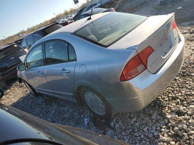 JHMFA36236S029795 - 2006 HONDA CIVIC HYBRID SILVER photo 2