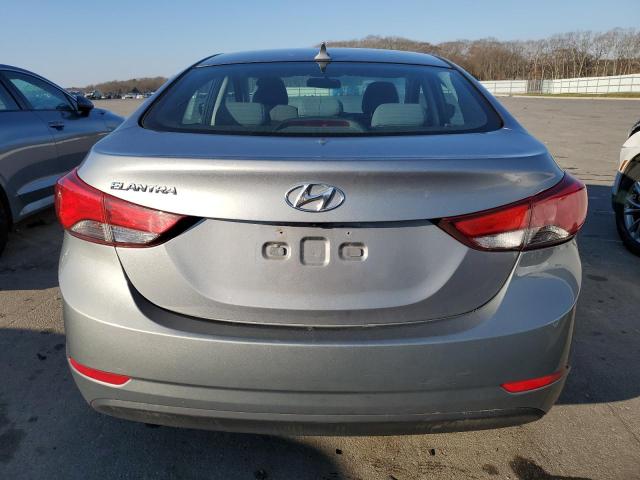 KMHDH4AE2FU251238 - 2015 HYUNDAI ELANTRA SE SILVER photo 6