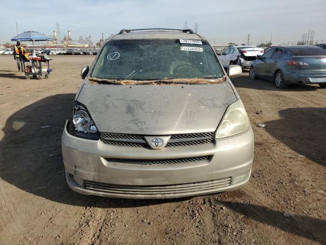 5TDZA22C95S248596 - 2005 TOYOTA SIENNA XLE GOLD photo 5