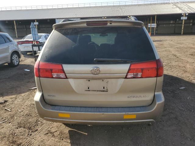 5TDZA22C95S248596 - 2005 TOYOTA SIENNA XLE GOLD photo 6