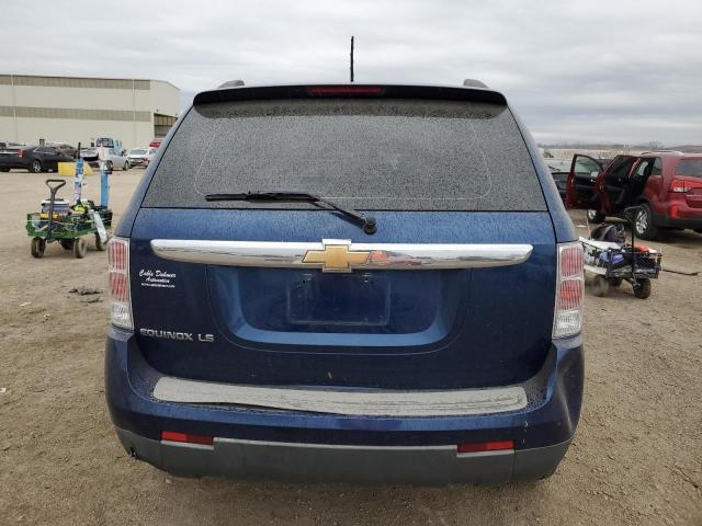 2CNDL13F286330980 - 2008 CHEVROLET EQUINOX LS BLUE photo 6