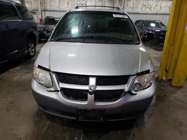 1B4GP25352B602468 - 2002 DODGE CARAVAN SE SILVER photo 5