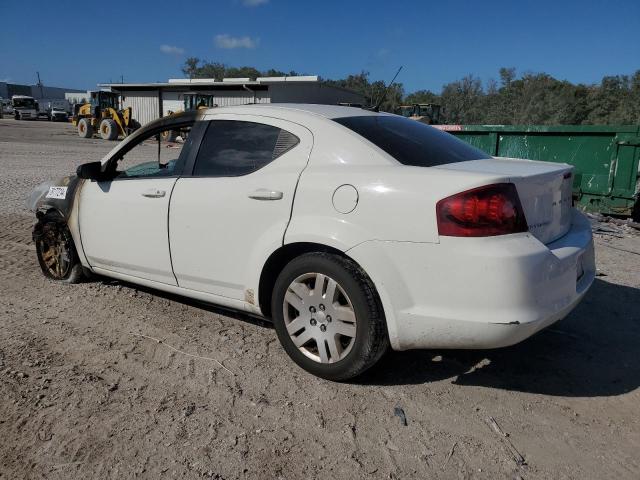 1B3BD4FBXBN501577 - 2011 DODGE AVENGER EXPRESS WHITE photo 2