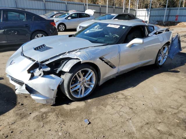 1G1YD2D73K5107276 - 2019 CHEVROLET CORVETTE STINGRAY 2LT SILVER photo 1