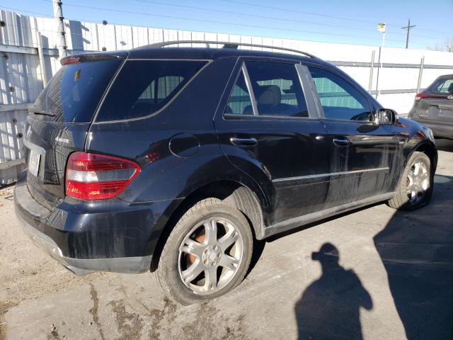 4JGBB86E48A337521 - 2008 MERCEDES-BENZ ML 350 BLACK photo 3