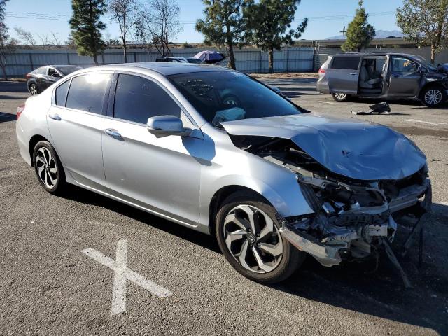 1HGCR3F88HA024734 - 2017 HONDA ACCORD EXL SILVER photo 4