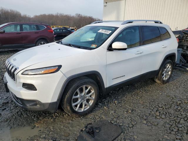 1C4PJLCB6FW683533 - 2015 JEEP CHEROKEE LATITUDE WHITE photo 1