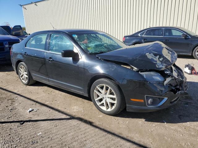 3FAHP0JG2CR139132 - 2012 FORD FUSION SEL BLACK photo 4