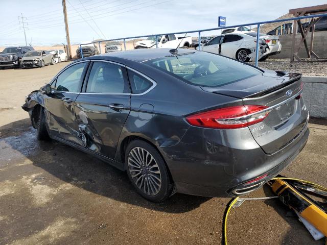 3FA6P0D99JR128209 - 2018 FORD FUSION TITANIUM/PLATINUM BLACK photo 2