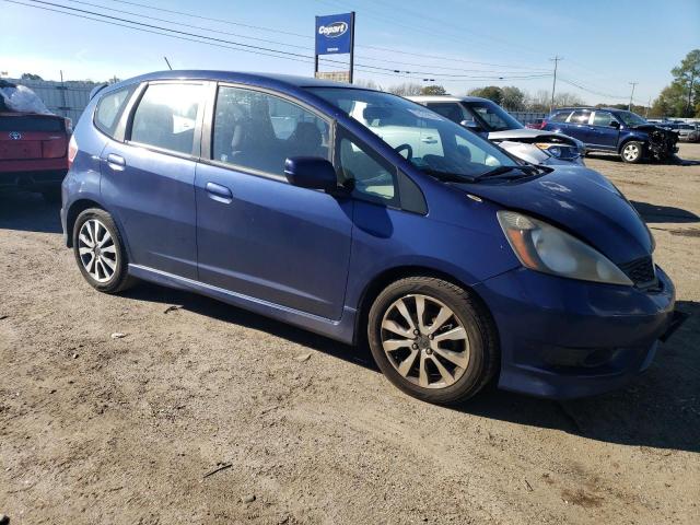 JHMGE8H59CC021946 - 2012 HONDA FIT SPORT BLUE photo 4