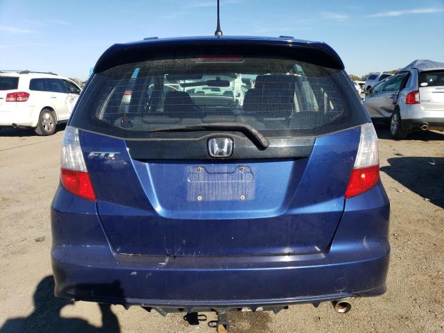 JHMGE8H59CC021946 - 2012 HONDA FIT SPORT BLUE photo 6