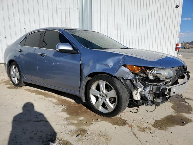 JH4CU266X9C014233 - 2009 ACURA TSX BLUE photo 4